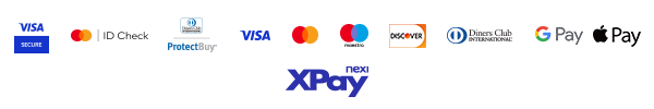 Visa, Mastercard, Maestro, Diners Club, Discover, Google Pay, Apple Pay - Nexi XPay